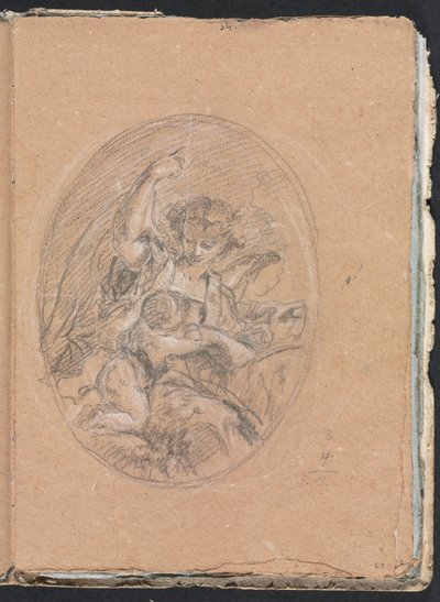 Verona Sketchbook: Yuvarlak sayfa 67, 1760