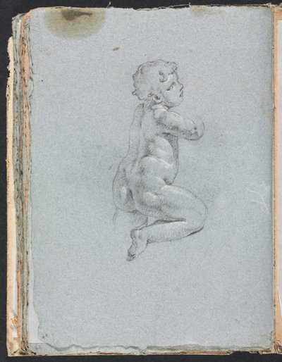 Verona Sketchbook: Putto profile (sayfa 64) by Francesco Lorenzi