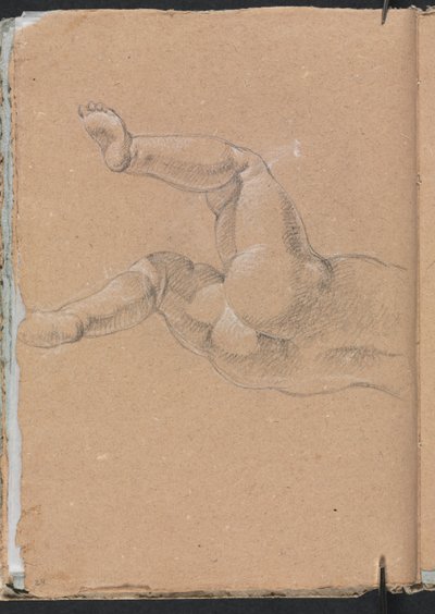 Verona Sketchbook: Gövde sayfasının alt yarısı, 24, 1760. by Francesco Lorenzi