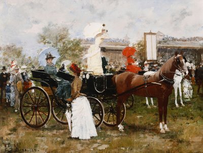 Yarışlarda, by Francesco Miralles Galaup