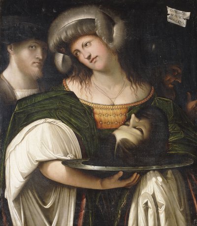 Holofernes Başkanı ile Judith by Francesco Ortensi di Girolamo dal Prato