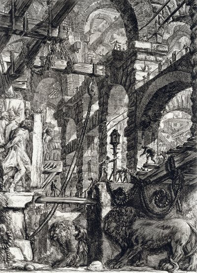 Hapishane V by Francesco Piranesi