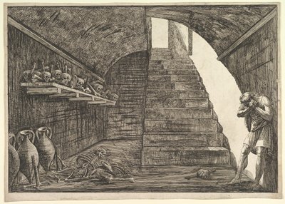 Hapishane Sahnesi.n.d. by Francesco Piranesi
