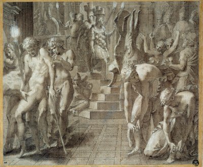 Persepolis Maskeli Balosu. Primatice olarak bilinen Francesco Primaticcio