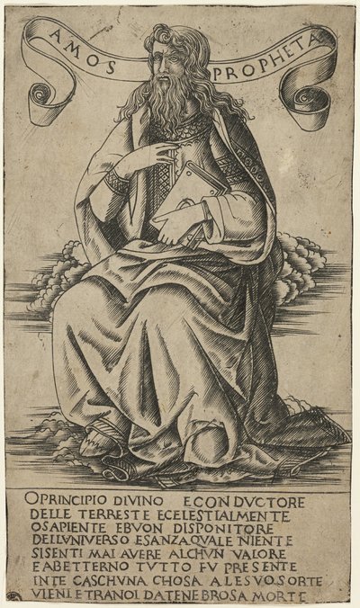 Peygamber Amos by Francesco Rosselli