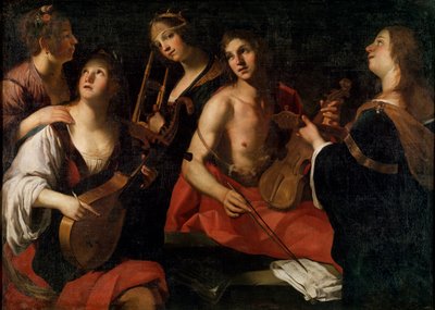 Konser, 16. yüzyılın sonu veya 17. yüzyılın başı by Francesco Rustici