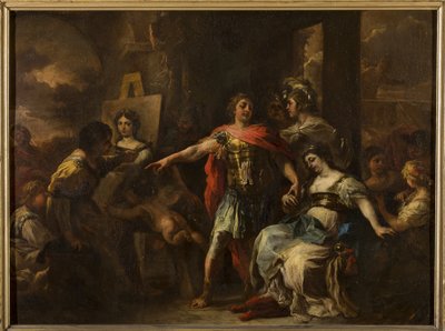 Alexander ve Campaspe, 1695