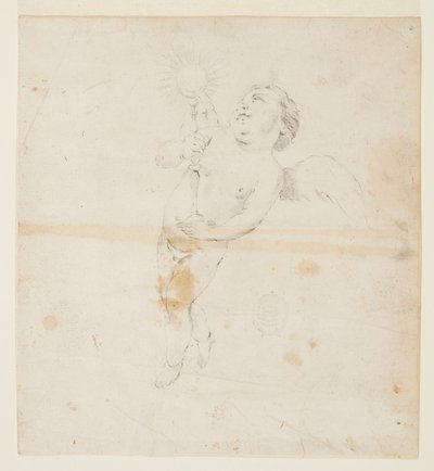 Canavar Taşıyan Melek by Francesco Solimena