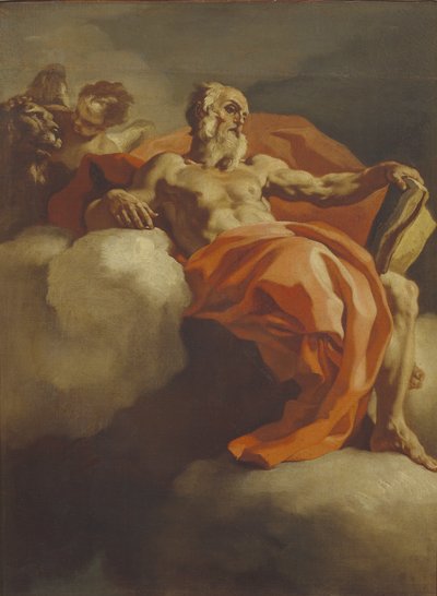 Aziz Jerome, yaklaşık 1693. by Francesco Solimena