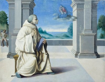 Clairvaux'lu Aziz Bernard'ın Vizyonu by Francesco Ubertini Verdi Bachiacca