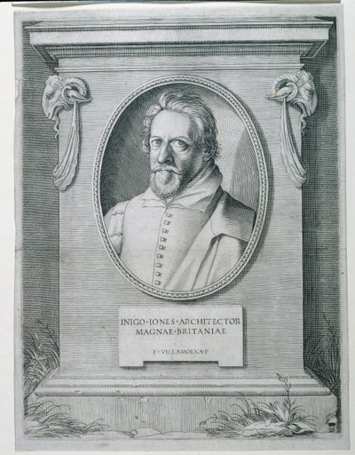 Inigo Jones (gravür) by Francesco Villamena