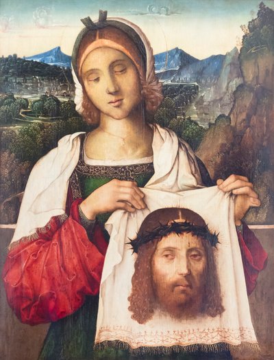 Veronica (paneldeki yağ) by Francesco Zaganelli di Bosio