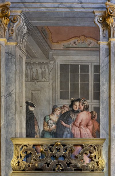 Giriş Salonu veya Fuaye (fresk) by Francesco and Zugno Francesco Battaglioli