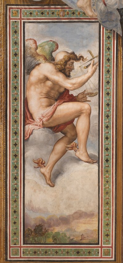 Karar Zamanı Kairos, c. 1544 by Francesco de Rossi