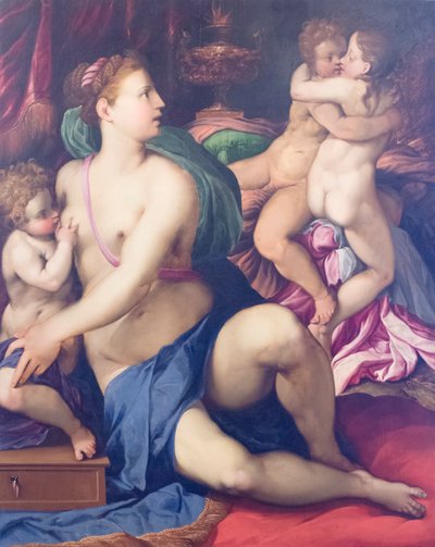 Hayırseverlik Alegorisi by Francesco de Rossi Salviati Cecchino