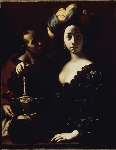 Judith ve Holoferne Başkanı (tuval üzerine yağlı boya by Francesco del Cairo