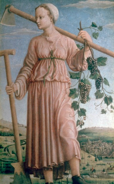 Sonbahar Alegorisi, 15. yüzyıl by Francesco del Cossa