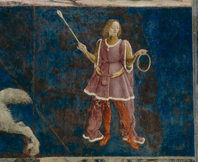 Mart Ayını Gözeten Üç Dekandan Biri, Il Salone dei Mesi, 1470-99 by Francesco del Cossa