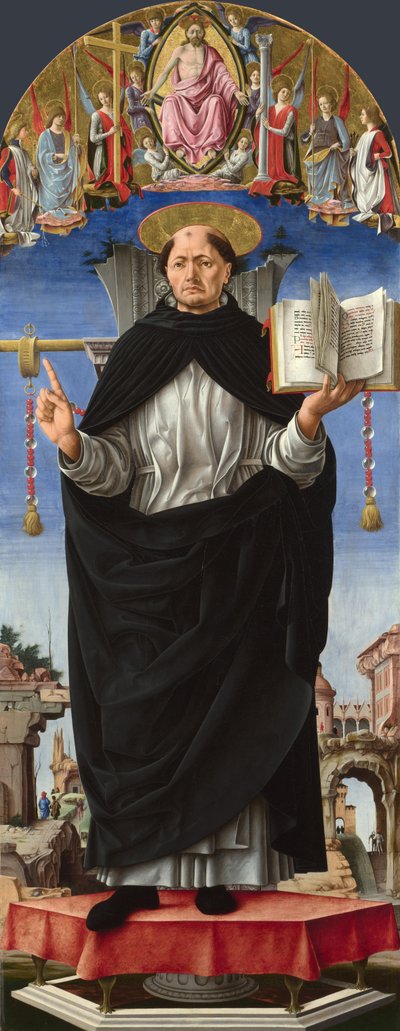 Saint Vincent Ferrer, c. 1473-1475. by Francesco del Cossa
