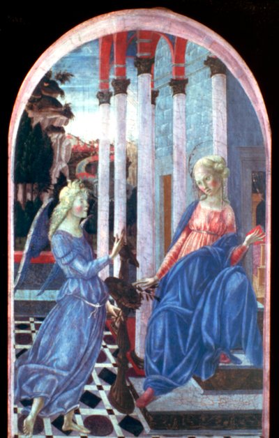 Duyuru, c1470-1472 by Francesco di Giorgio Martini