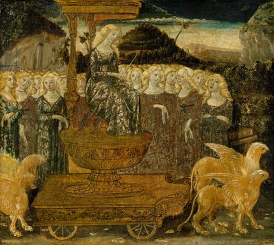 İffetli Aşk Tanrıçası, 1468-75. by Francesco di Giorgio Martini