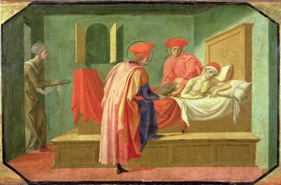 SS. Cosmas ve Damian Hastaları İyileştiriyor by Francesco di Stefano Pesellino
