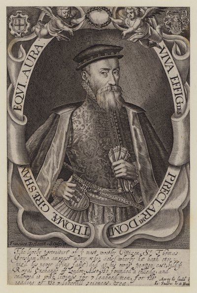 Sir Thomas Gresham, İngiliz tüccar ve finansör, Royal Exchange