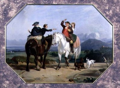 Piyasadan Geri Dönüş by Francis (after) Wheatley