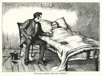 Charles Dickens tarafından Büyük Beklentiler için İllüstrasyon (gravür) by Francis Arthur Fraser