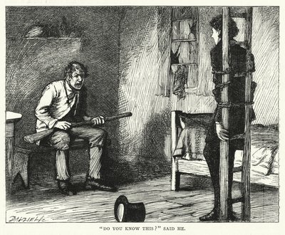 Charles Dickens tarafından Büyük Beklentiler için İllüstrasyon (gravür) by Francis Arthur Fraser