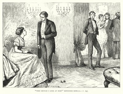 Charles Dickens tarafından Büyük Beklentiler için İllüstrasyon (gravür) by Francis Arthur Fraser