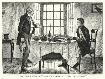 Charles Dickens tarafından Büyük Beklentiler için İllüstrasyon (gravür) by Francis Arthur Fraser