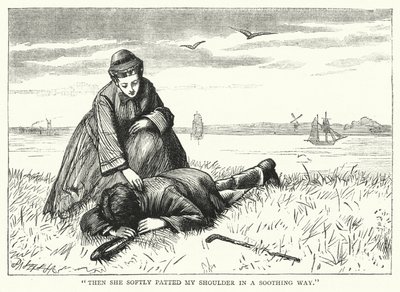 Charles Dickens tarafından Büyük Beklentiler için İllüstrasyon (gravür) by Francis Arthur Fraser