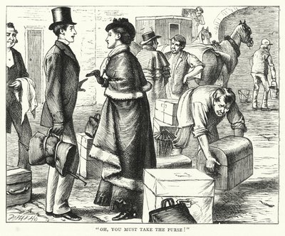 Charles Dickens tarafından Büyük Beklentiler için İllüstrasyon (gravür) by Francis Arthur Fraser