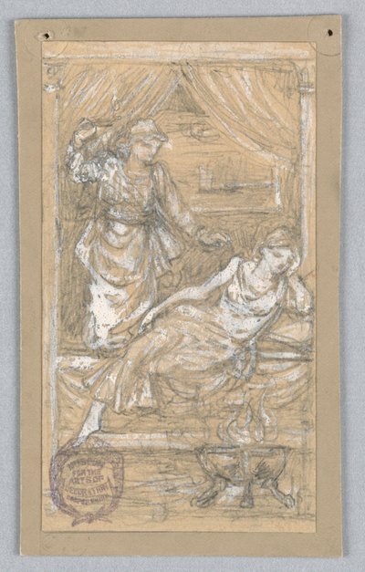 klasik sahne by Francis Augustus Lathrop