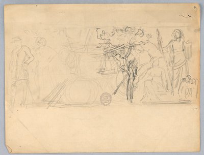 Duvar Resmi Kroki by Francis Augustus Lathrop