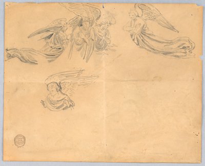 Meleklerin taslağı by Francis Augustus Lathrop