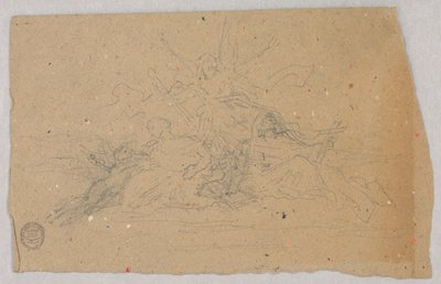 Hayırseverlik, İnanç ve Umut Kroki by Francis Augustus Lathrop