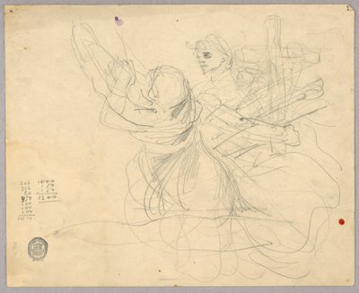 Yükseliş için Figürlerin Kroki by Francis Augustus Lathrop