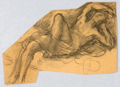 Çıplak Figür Kroki by Francis Augustus Lathrop