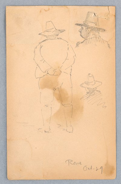 Bir Adamın Eskizleri, Roma by Francis Augustus Lathrop