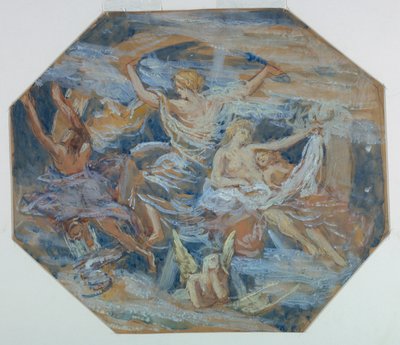 "Zodyak" için çalışma by Francis Augustus Lathrop