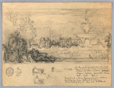 Duvar Resmi veya Panel Çalışması by Francis Augustus Lathrop