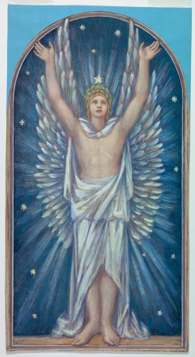 Şekil için çalışma by Francis Augustus Lathrop