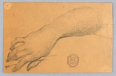 El ve Bilek Çalışması by Francis Augustus Lathrop