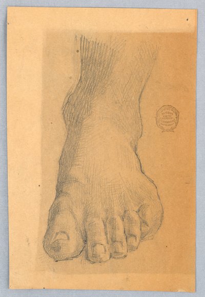Sol Ayak Çalışması by Francis Augustus Lathrop