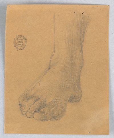 Sağ Ayak Çalışması by Francis Augustus Lathrop