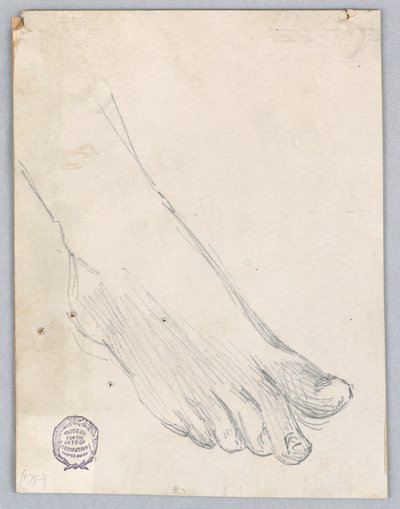 Sağ Ayak Çalışması by Francis Augustus Lathrop