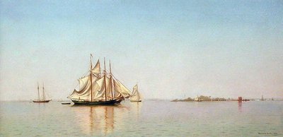 Kapalı Şehir Adası, New York by Francis Augustus Silva