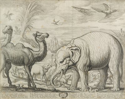 Afrika, 1672 by Francis Barlow